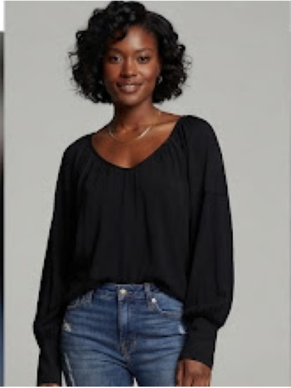 Chaser Dolman Long Sleeve Blouse